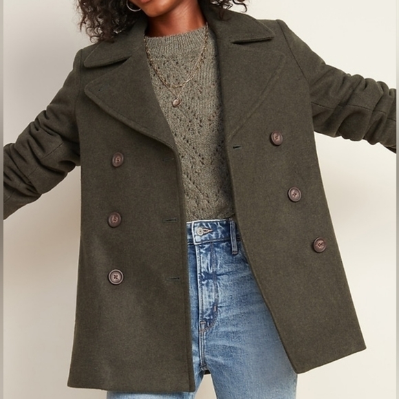 Old Navy Jackets & Blazers - 🎉HOST PICK🎉 Old Navy Long Classy Peacoat